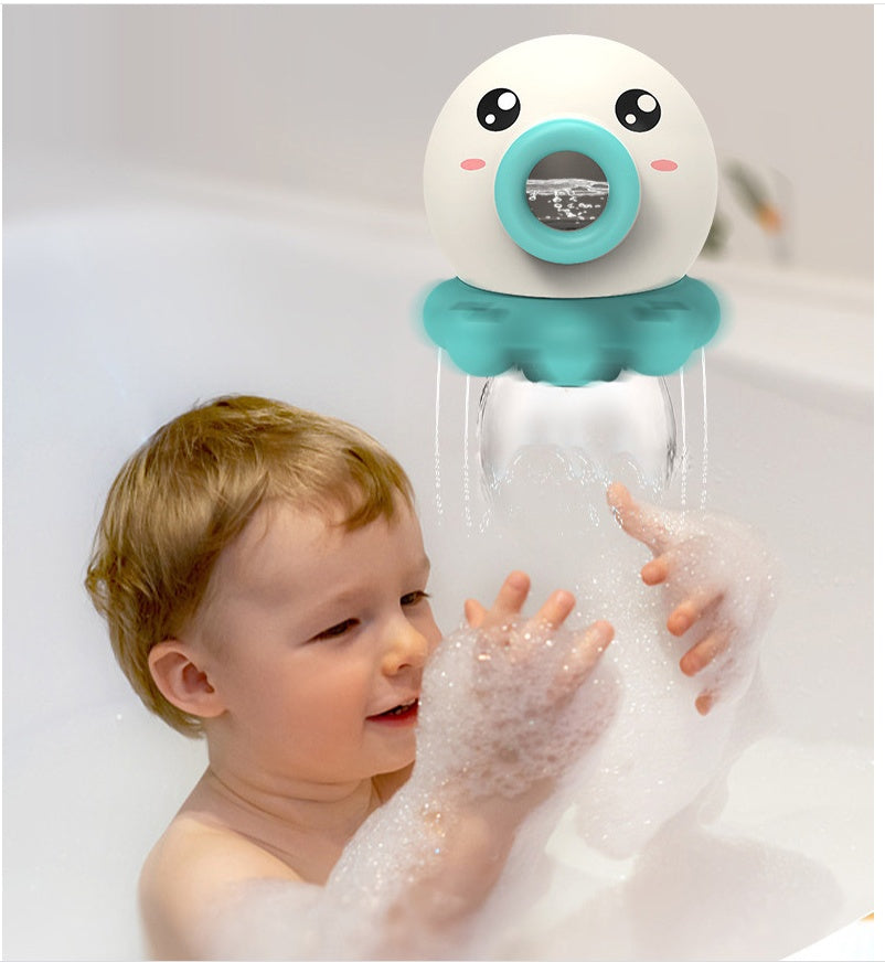 Octopus Fountain Bath Toy Water Jet Rotating Shower Bathroom Toy Summer Water Toys Sprinkler Beach Toys Kids Water Toys - Icatchingstuff.com