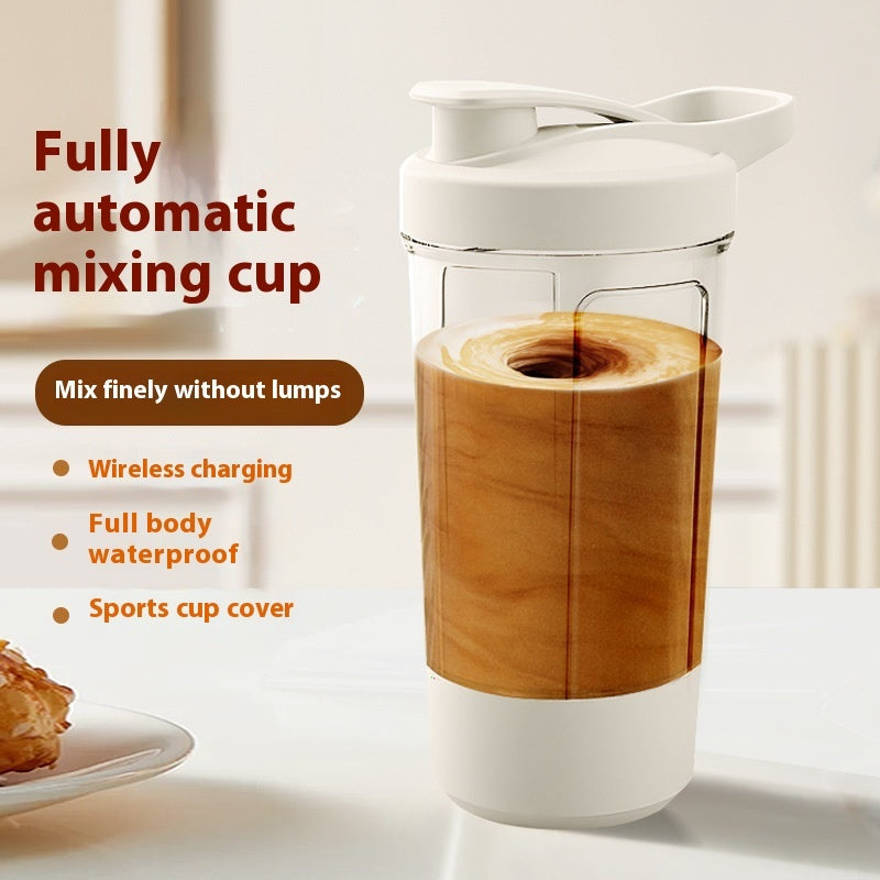 400ML 14oz Electric Protein Powder Mixing Cup Automatic Shaker Mixer Shake Bottle Milk Coffee Blender Kettle Fro Gym 1200mAh - Icatchingstuff.com